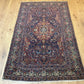 Orientteppich handgeknüpft 218x231 cm antik Isfahan Naturfarben