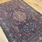 Orientteppich handgeknüpft 218x231 cm antik Isfahan Naturfarben