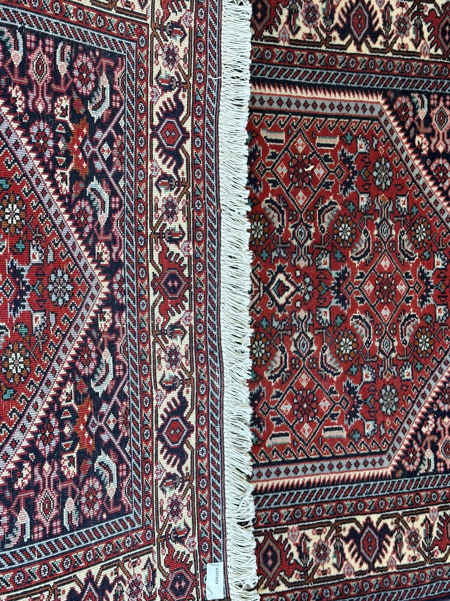 Orientteppich handgeknüpft Bidjar 135x80 cm