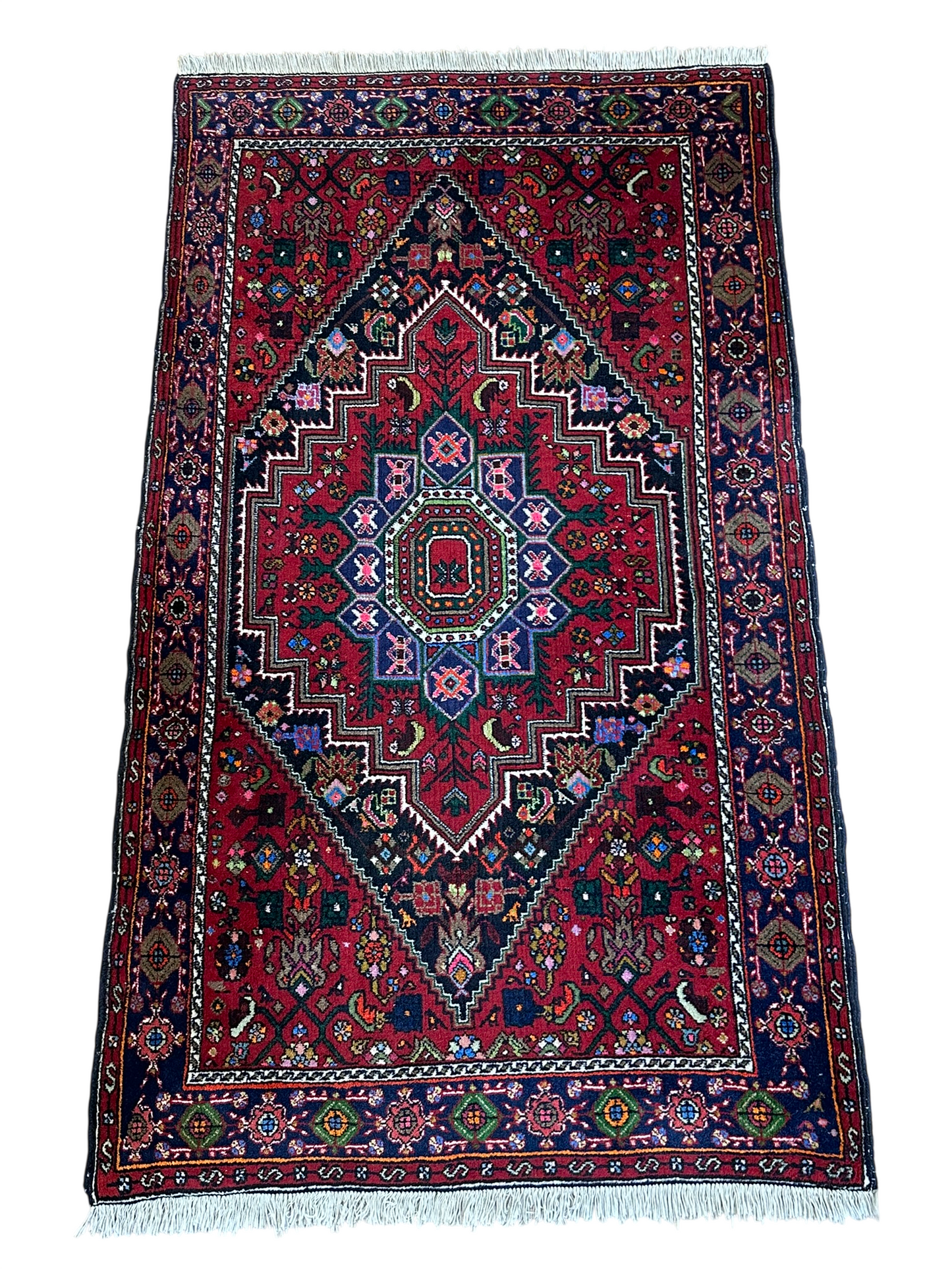 Orientteppich handgeknüpft Bidjar Gotlog 130x76 cm