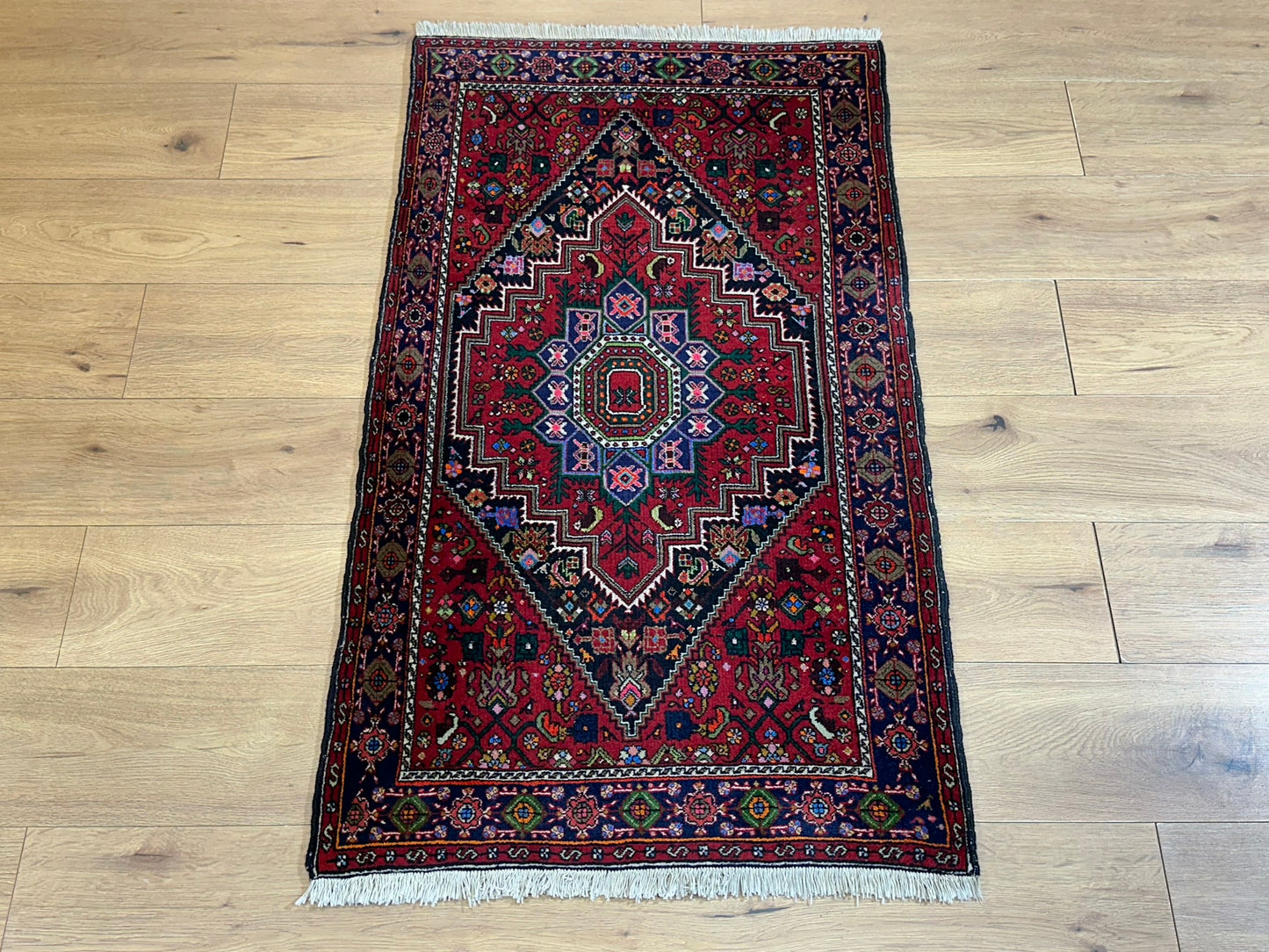 Orientteppich handgeknüpft Bidjar Gotlog 130x76 cm