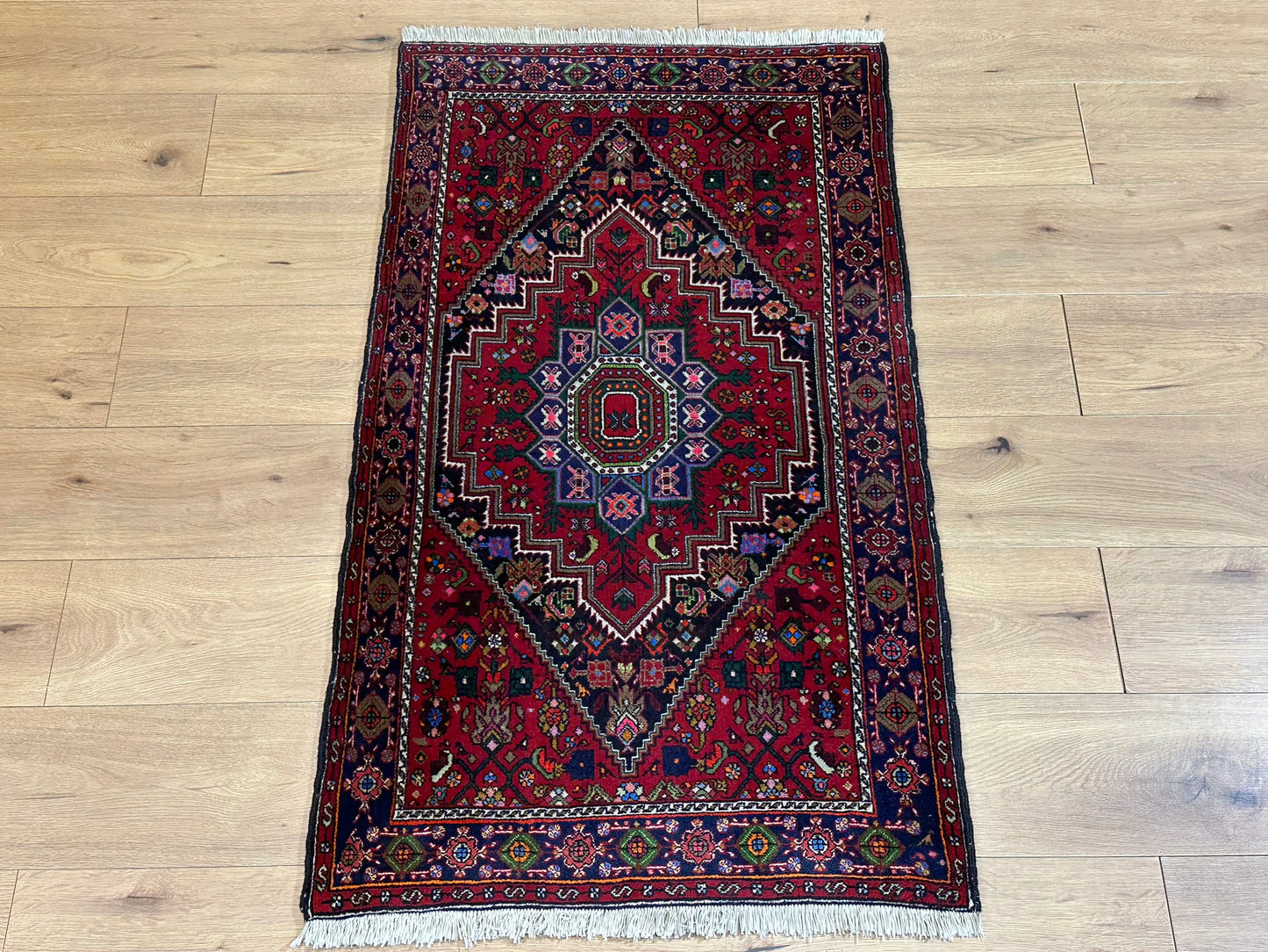 Orientteppich handgeknüpft Bidjar Gotlog 130x76 cm