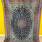 Orientteppich handgeknüpft antik Isfahan 240x162 cm Korkwolle