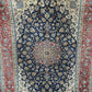 Orientteppich handgeknüpft antik Isfahan 240x162 cm Korkwolle