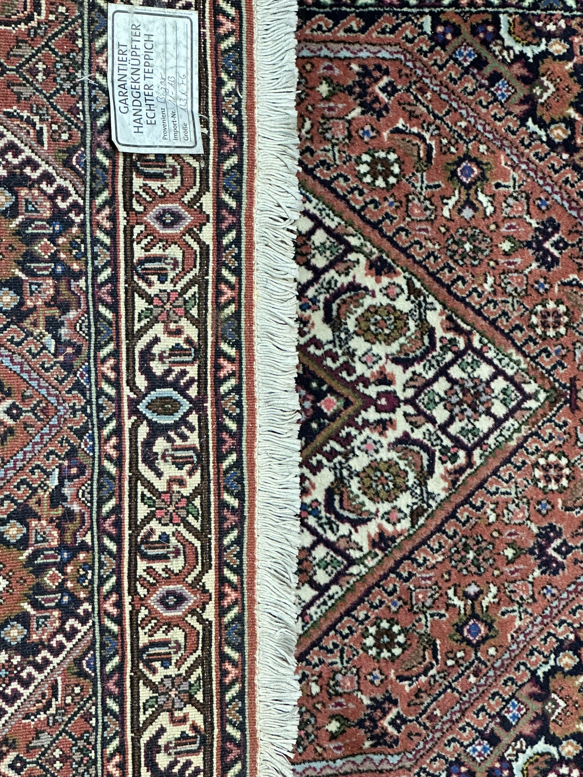 Handgeknüpfter Bidjar Orientteppich 120x75 cm