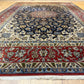 Orientteppich handgeknüpft antik Isfahan 240x162 cm Korkwolle