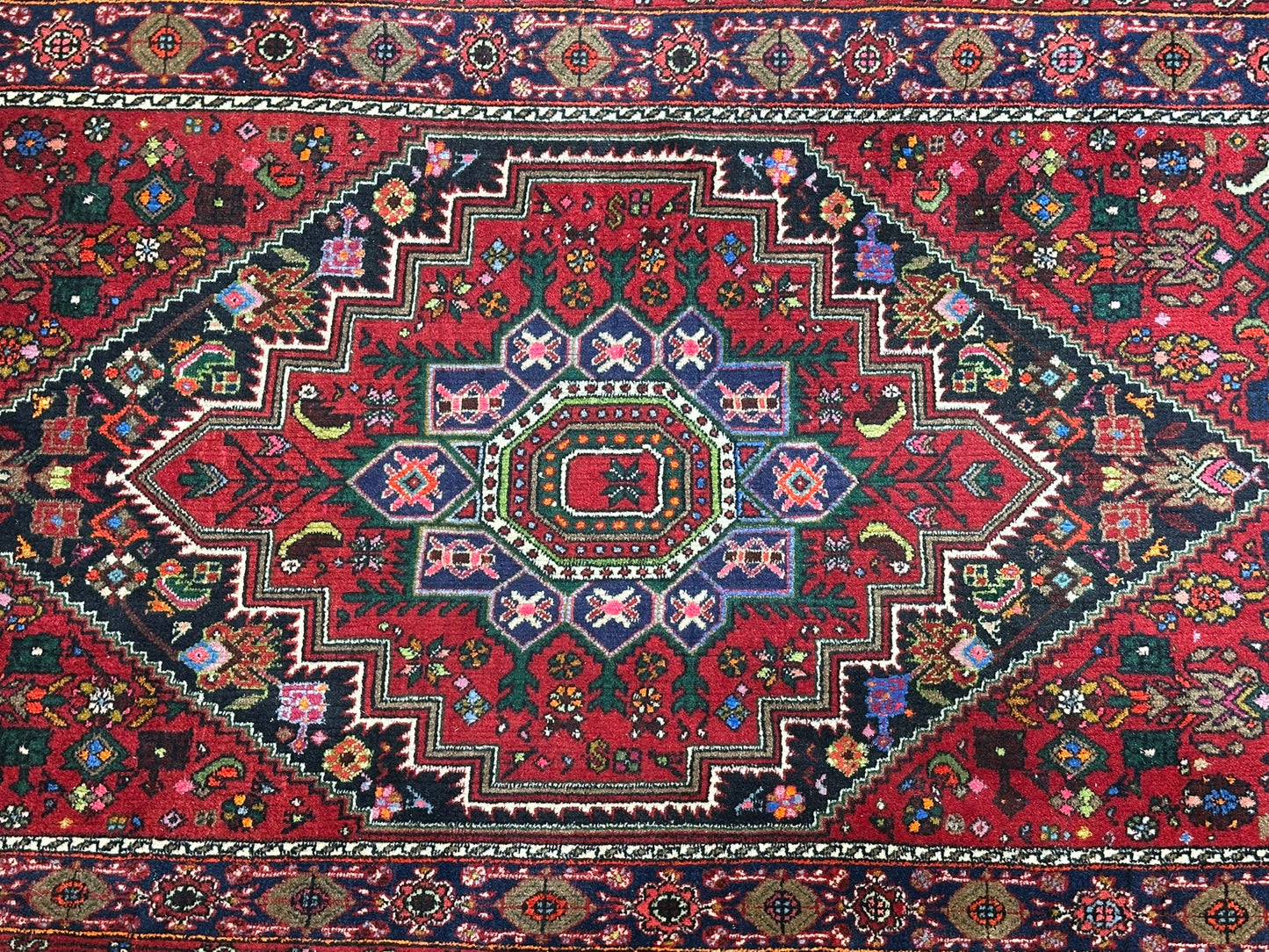 Orientteppich handgeknüpft Bidjar Gotlog 130x76 cm