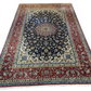 Orientteppich handgeknüpft antik Isfahan 240x162 cm Korkwolle
