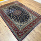 Orientteppich handgeknüpft antik Isfahan 240x162 cm Korkwolle
