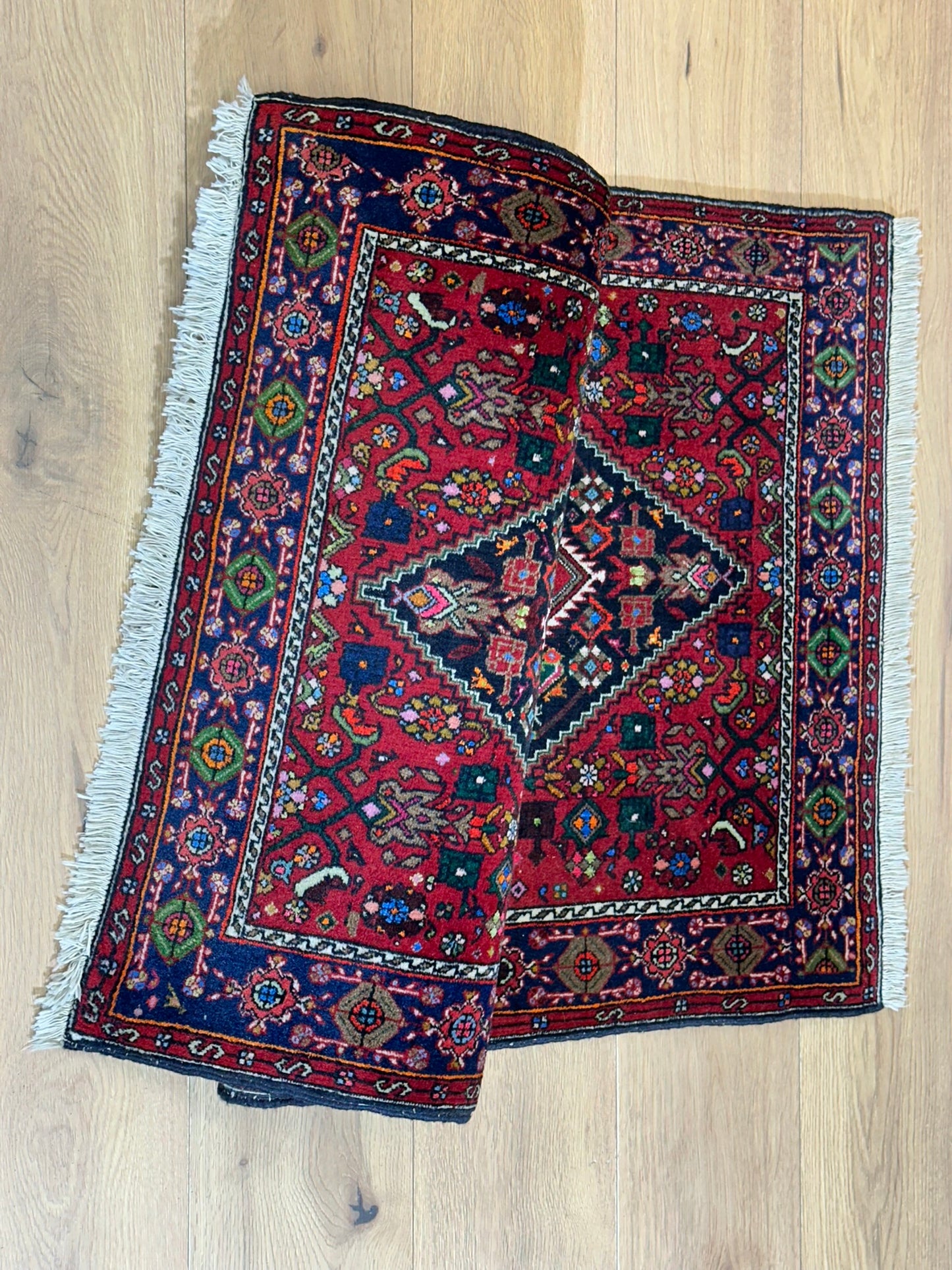 Orientteppich handgeknüpft Bidjar Gotlog 130x76 cm
