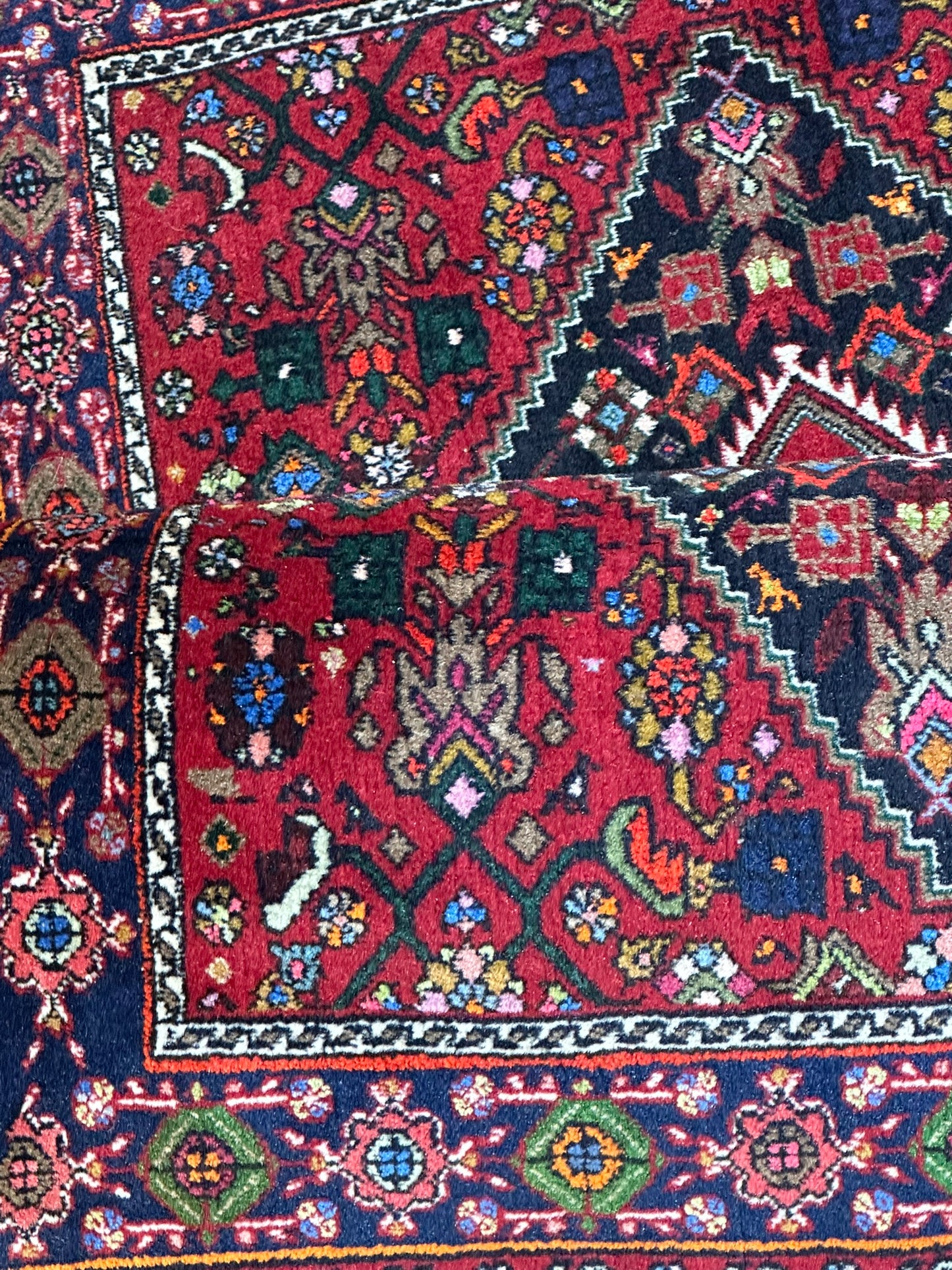 Orientteppich handgeknüpft Bidjar Gotlog 130x76 cm