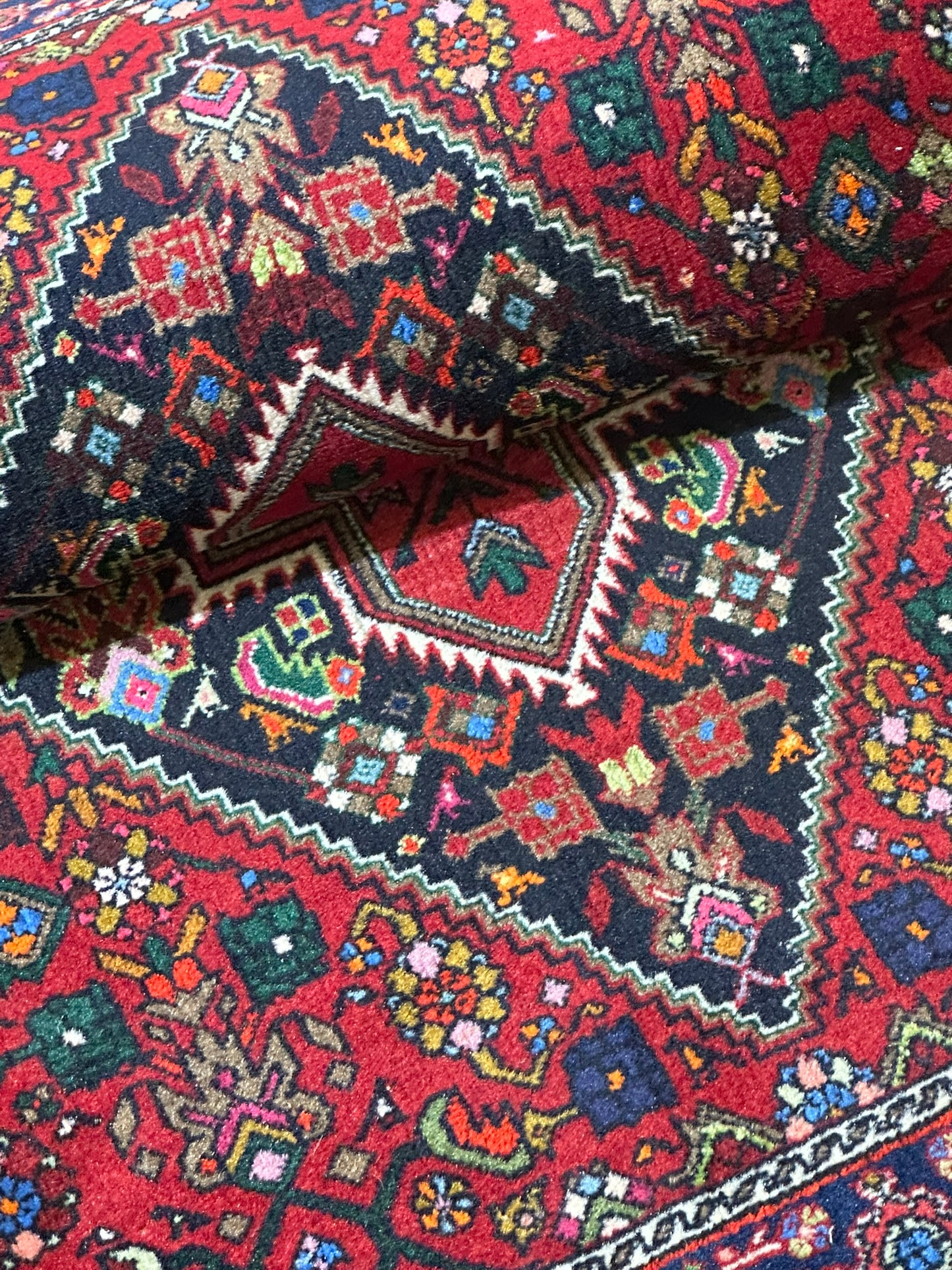 Orientteppich handgeknüpft Bidjar Gotlog 130x76 cm