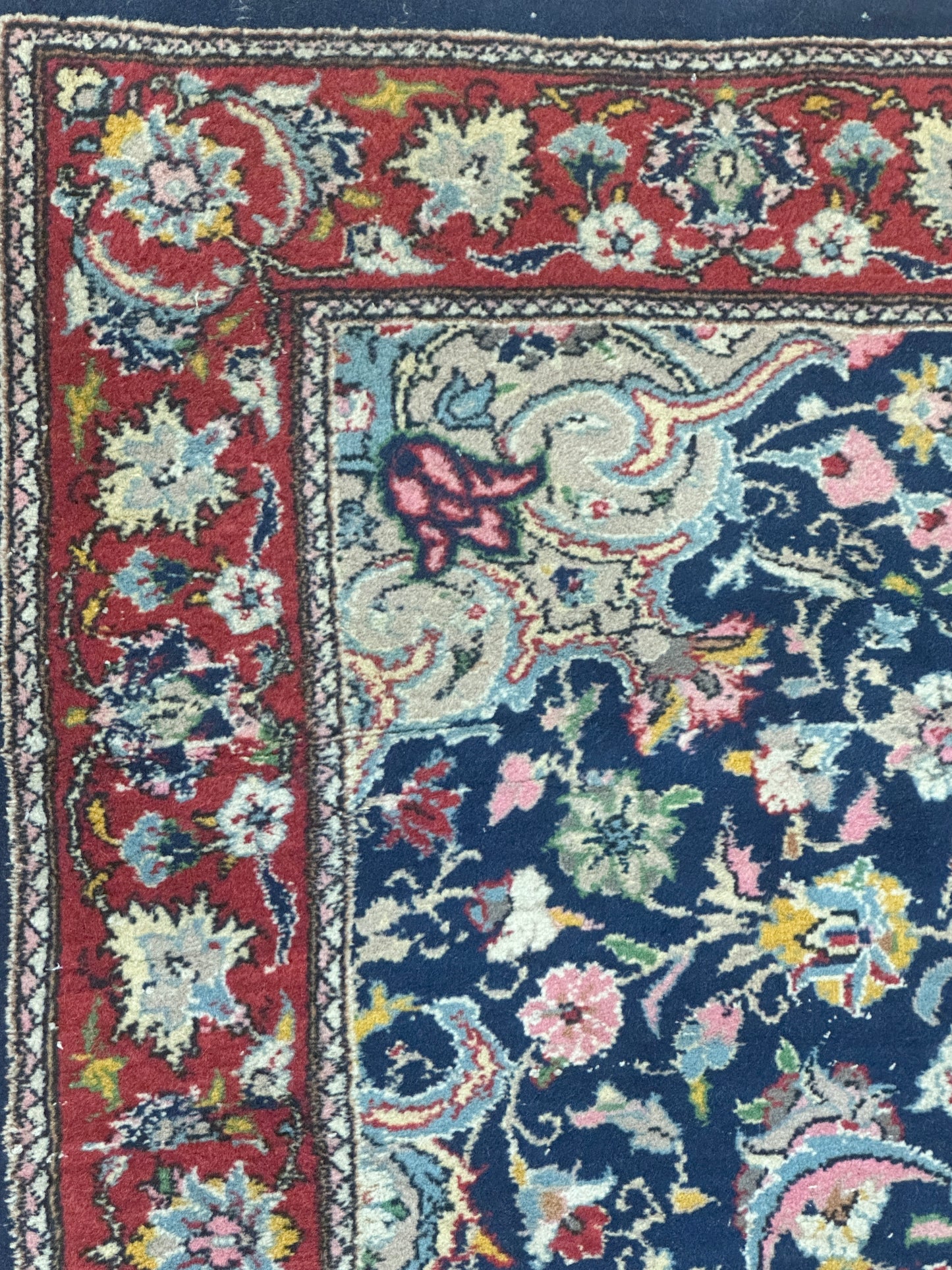 Handgeknüpfter Perser-Orientteppich - Keschan - Maße: 150x92 cm
