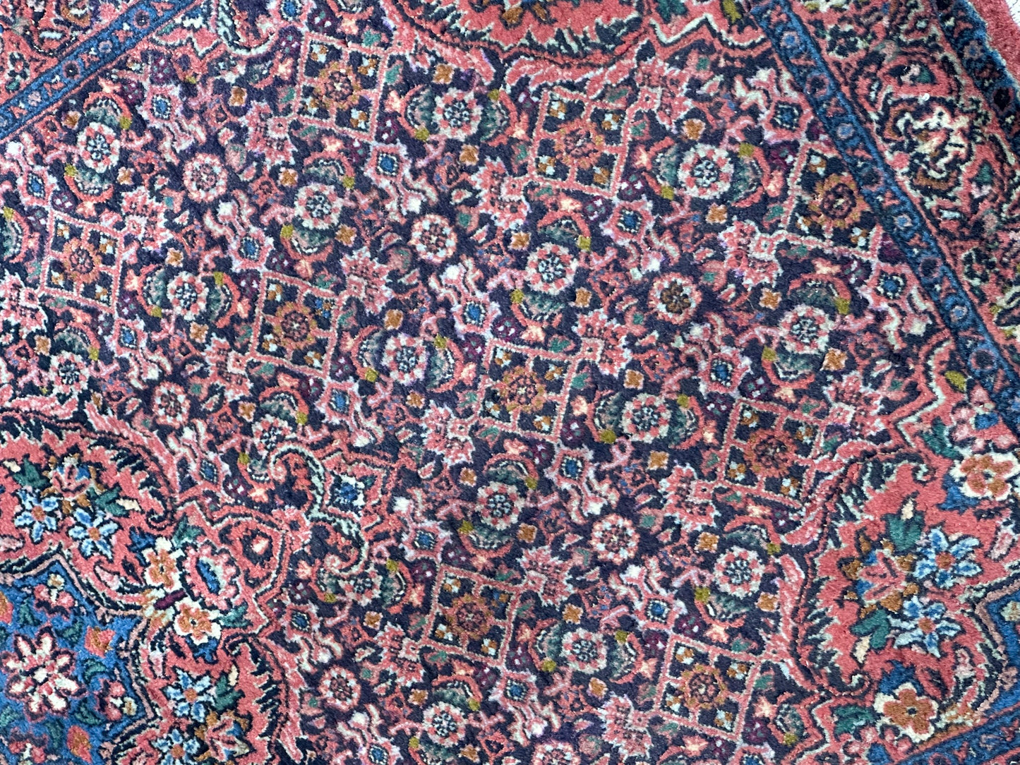 Orientteppich handgeknüpft Bidjar 137x70 cm