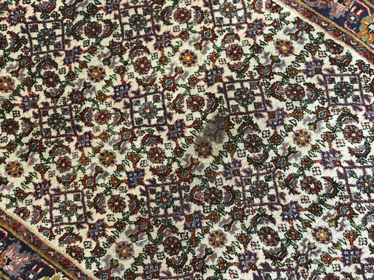 Orientteppich handgeknüpft Bidjar 90x60 cm
