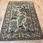 Orientteppich handgeknüpft Ghom 207x140 cm antik Korkwolle