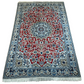 Orientteppich handgeknüpft Nain mit Seide 197x118 cm