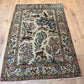 Orientteppich handgeknüpft Ghom 207x140 cm antik Korkwolle