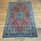 Orientteppich handgeknüpft Nain mit Seide 197x118 cm