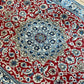 Orientteppich handgeknüpft Nain mit Seide 197x118 cm
