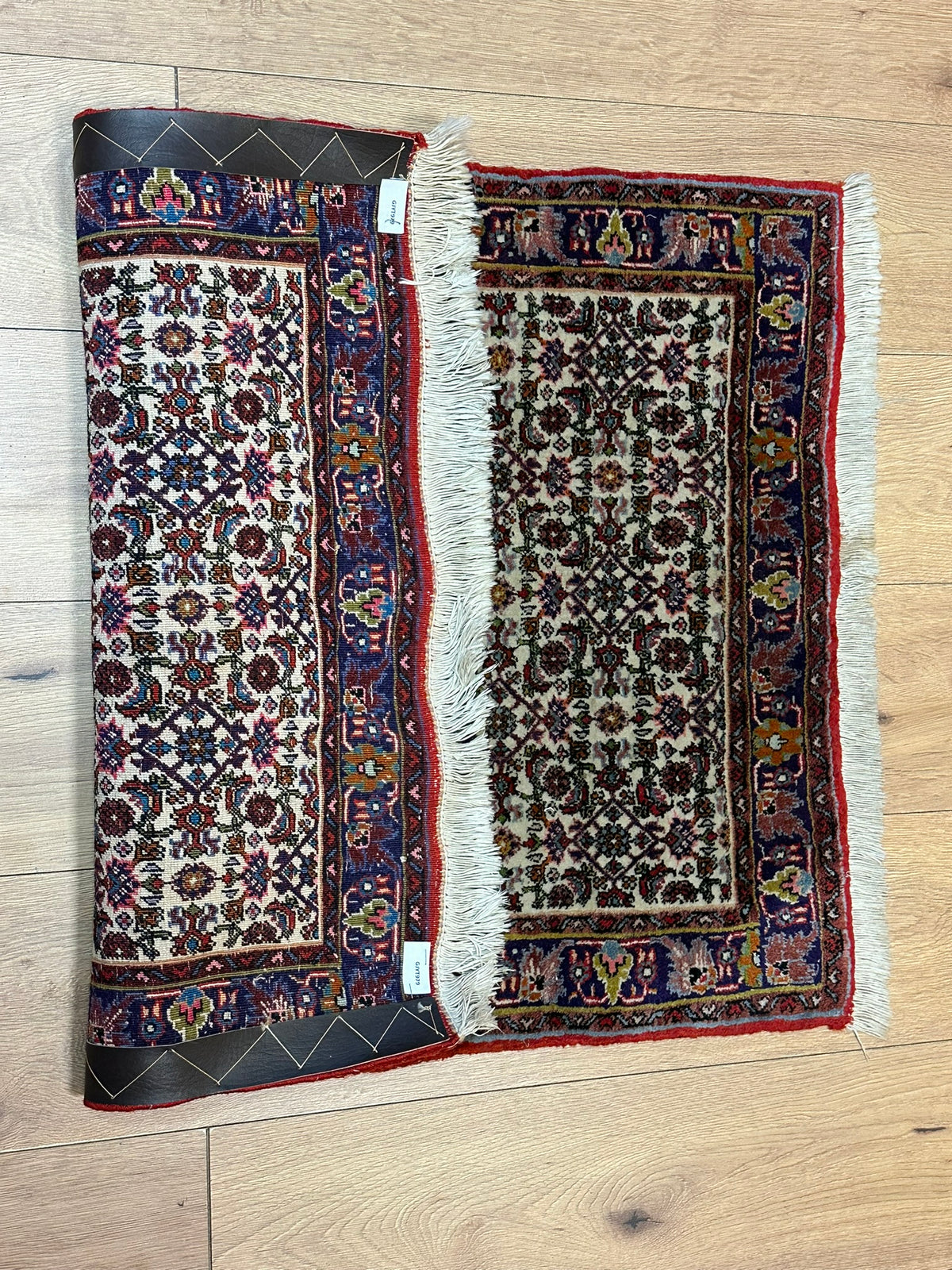 Orientteppich handgeknüpft Bidjar 90x60 cm