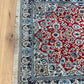 Orientteppich handgeknüpft Nain mit Seide 197x118 cm