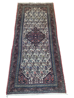 Orientteppich handgeknüpft Hamadan 197x86 cm
