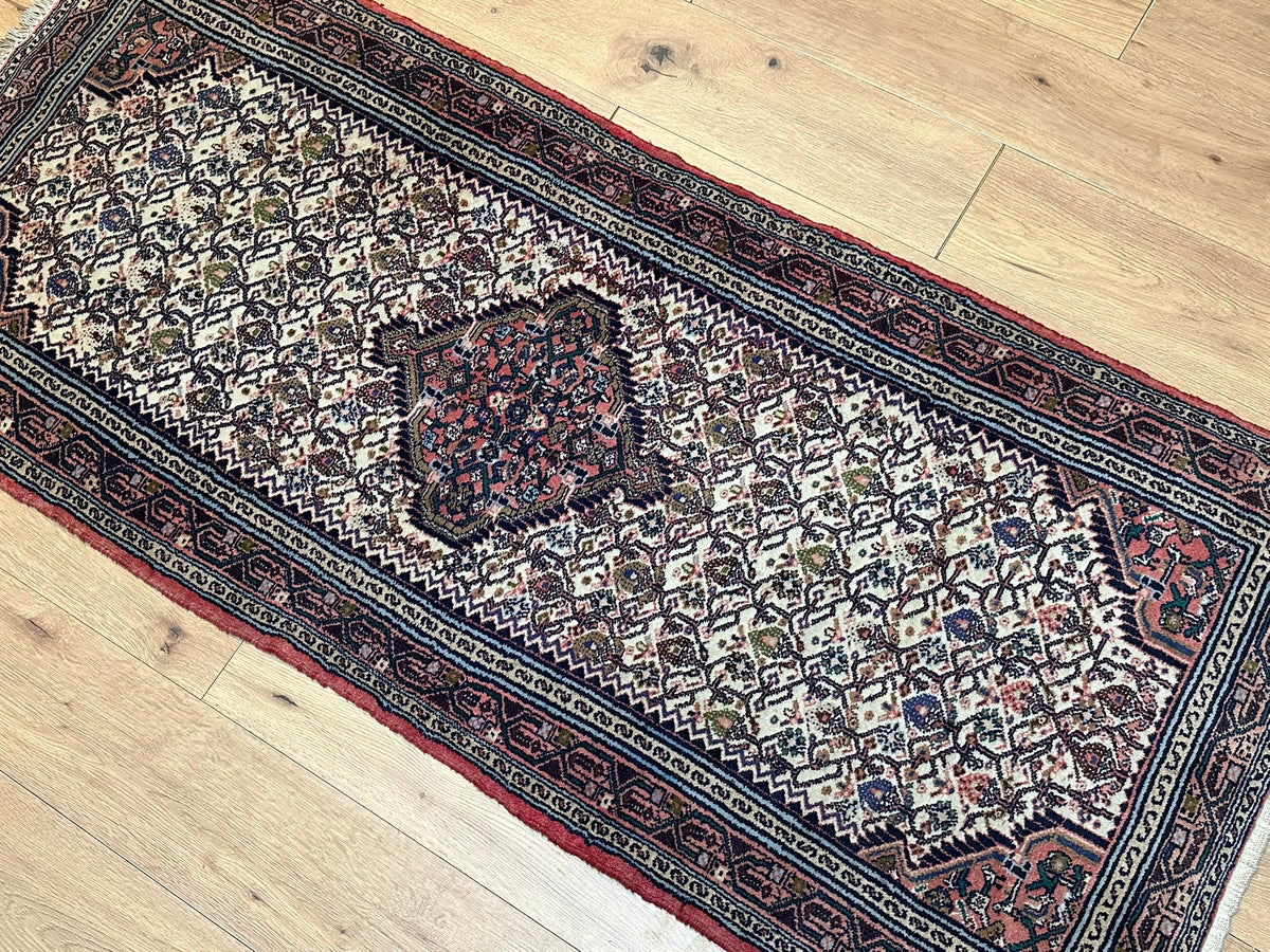 Orientteppich handgeknüpft Hamadan 197x86 cm