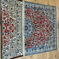 Orientteppich handgeknüpft Nain mit Seide 197x118 cm