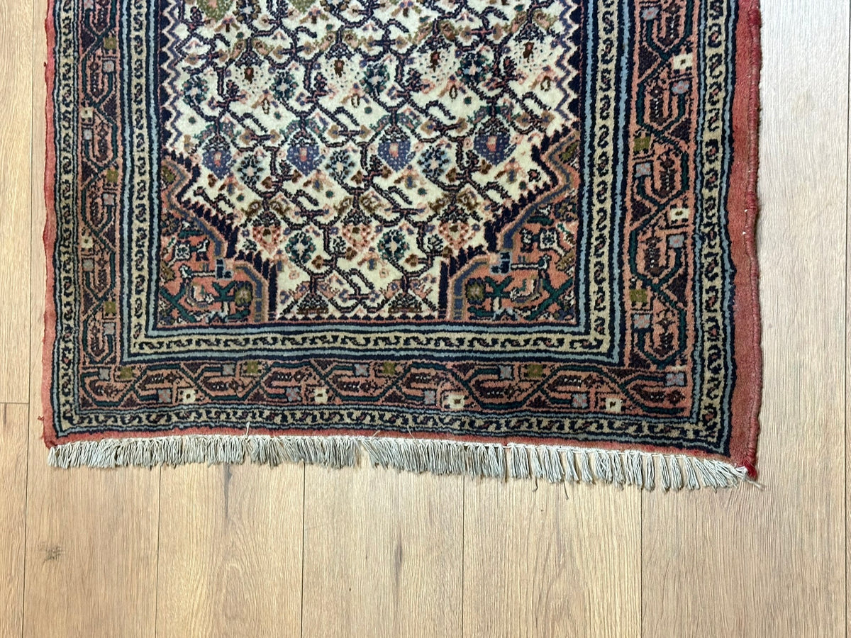 Orientteppich handgeknüpft Hamadan 197x86 cm