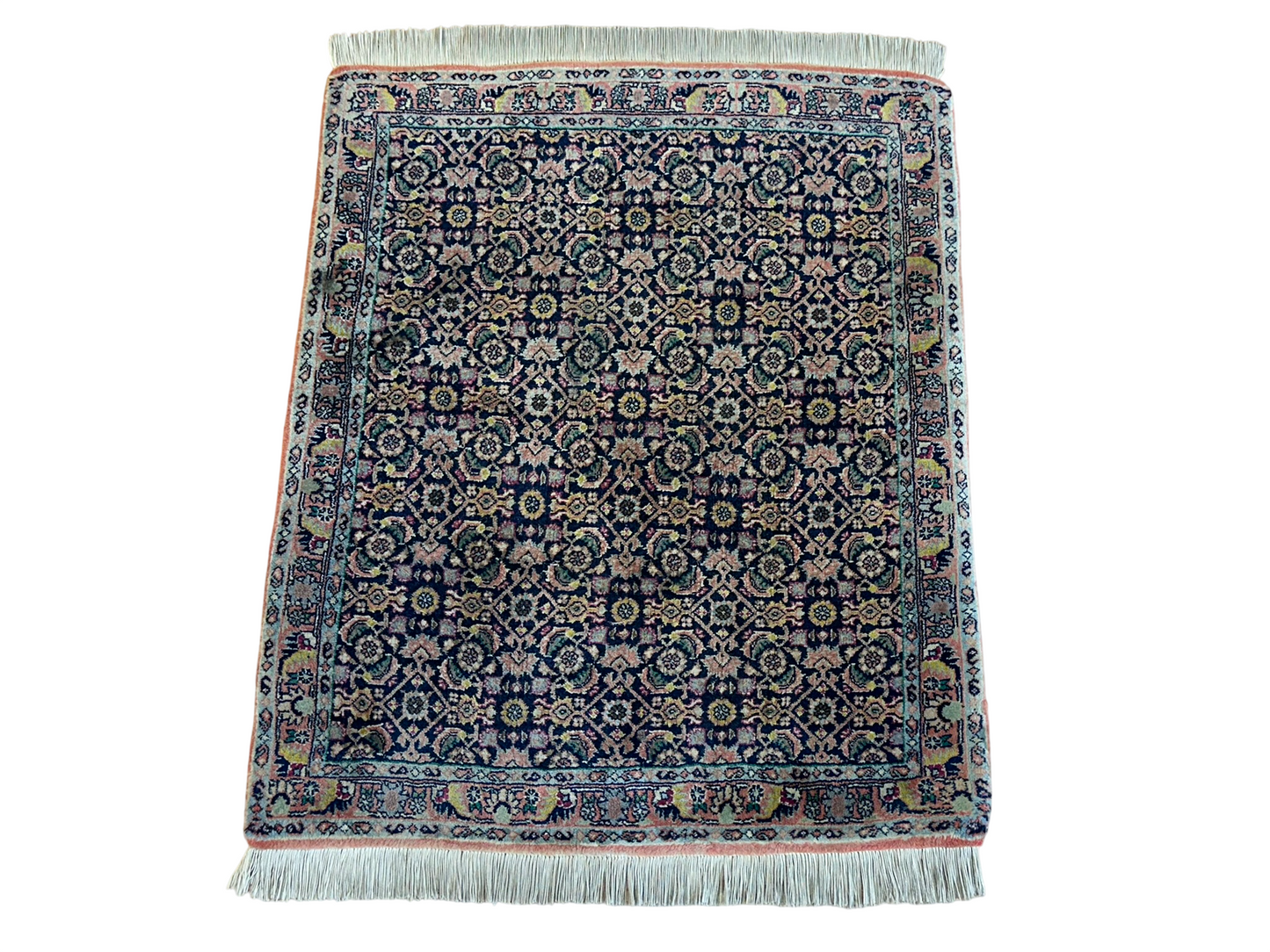 Orientteppich handgeknüpft Bidjar 95x77 cm