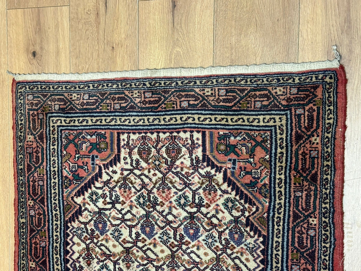 Orientteppich handgeknüpft Hamadan 197x86 cm