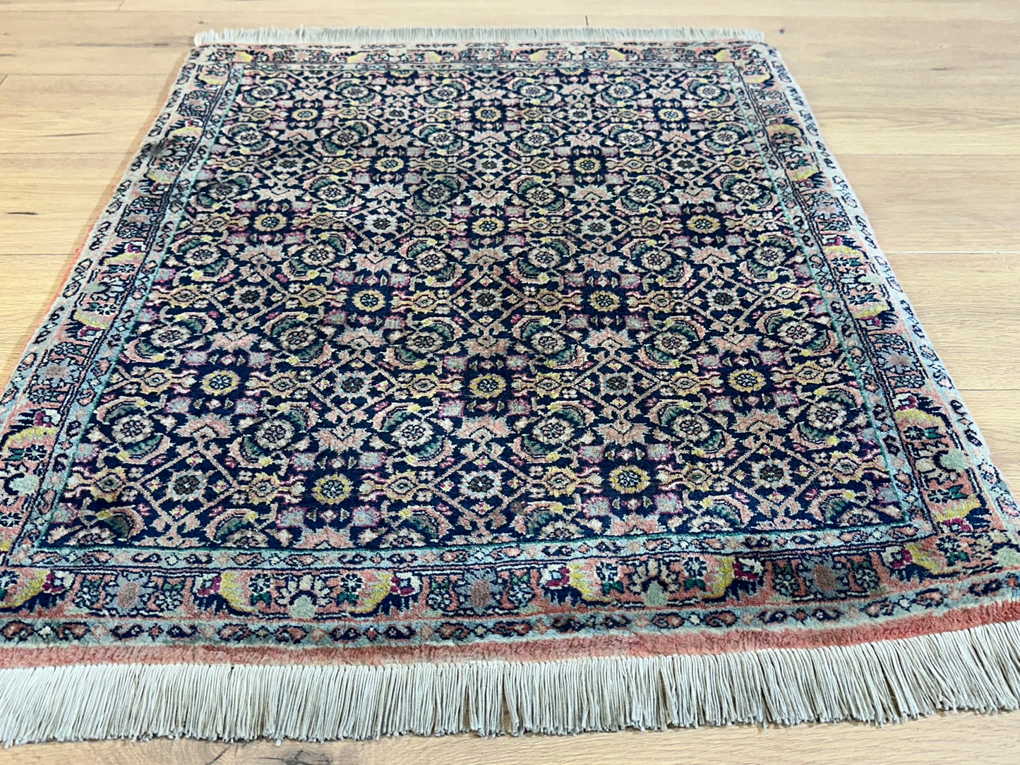 Orientteppich handgeknüpft Bidjar 95x77 cm