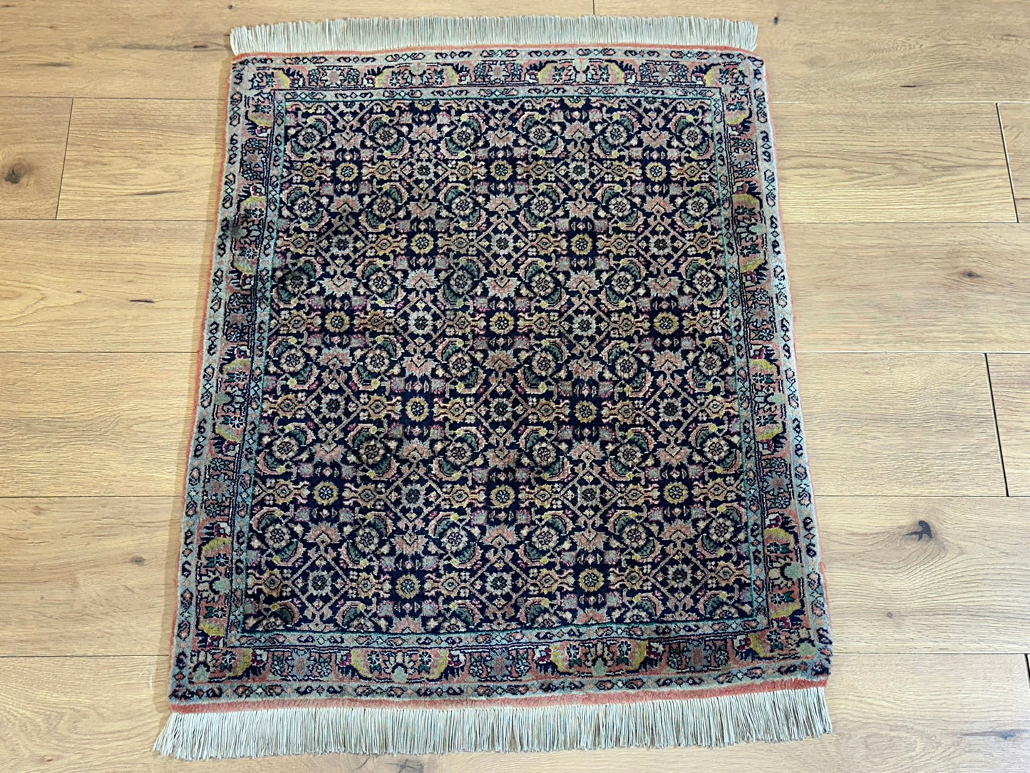 Orientteppich handgeknüpft Bidjar 95x77 cm