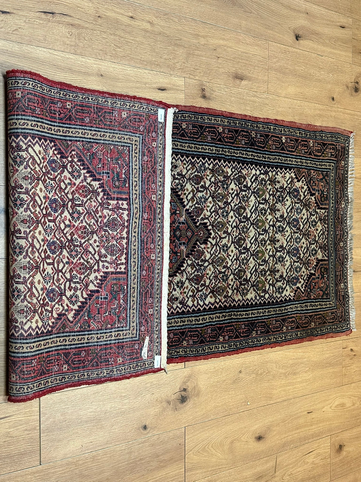 Orientteppich handgeknüpft Hamadan 197x86 cm
