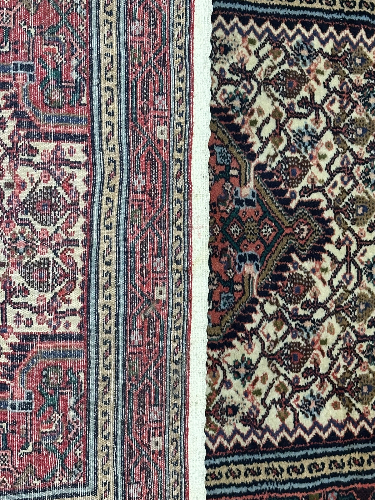 Orientteppich handgeknüpft Hamadan 197x86 cm