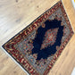 Orientteppich handgeknüpft 214x130 cm Ghom Korkwolle