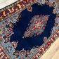 Orientteppich handgeknüpft 214x130 cm Ghom Korkwolle