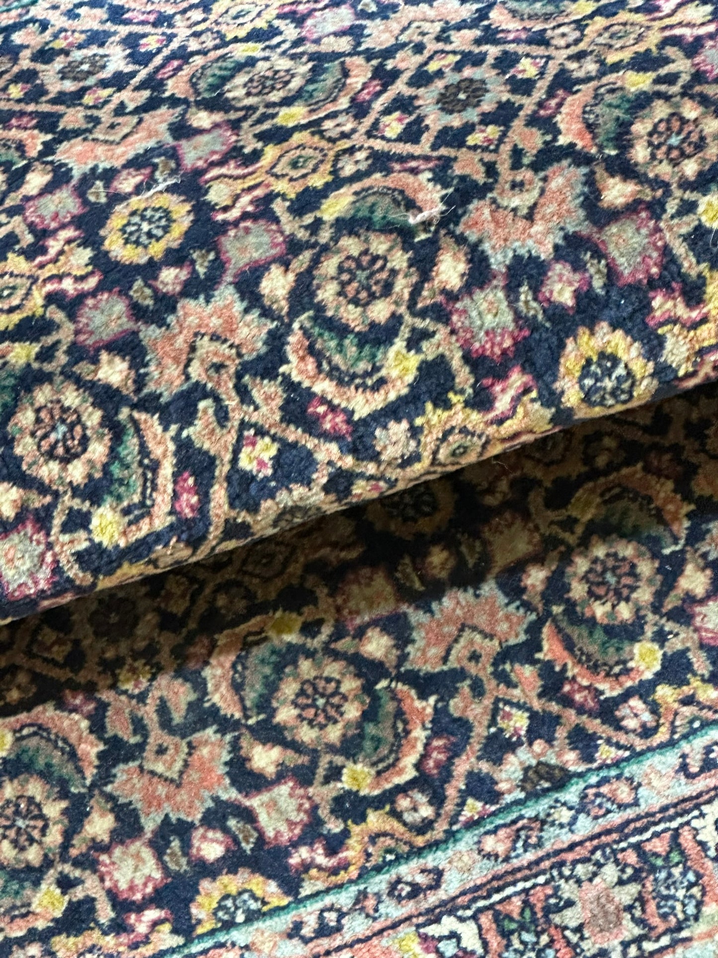 Orientteppich handgeknüpft Bidjar 95x77 cm