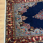 Orientteppich handgeknüpft 214x130 cm Ghom Korkwolle