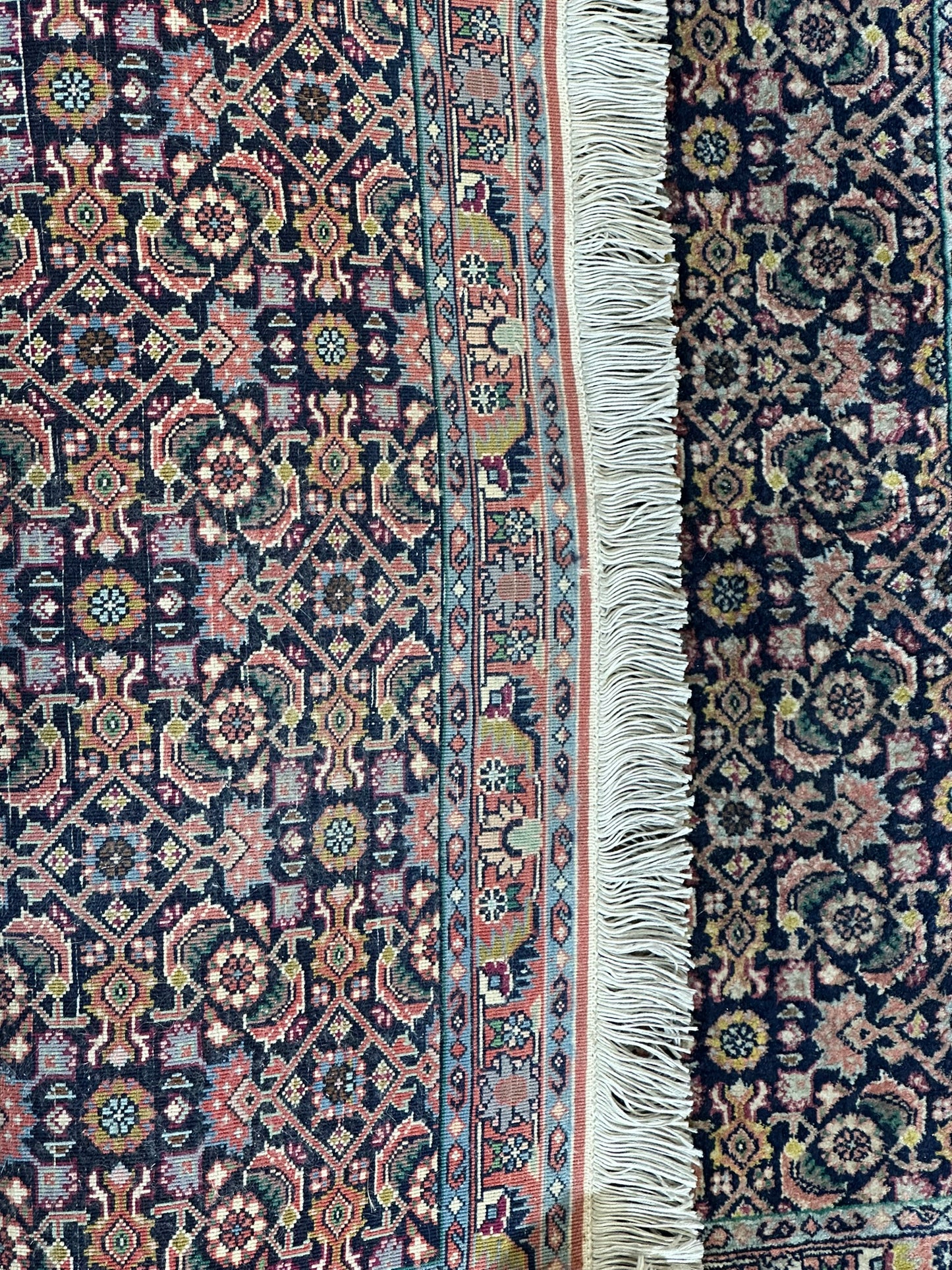 Orientteppich handgeknüpft Bidjar 95x77 cm
