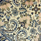 Handgeknüpfter Perser Orientteppich Sarough Art Deco  Naturfarben 100x75 cm