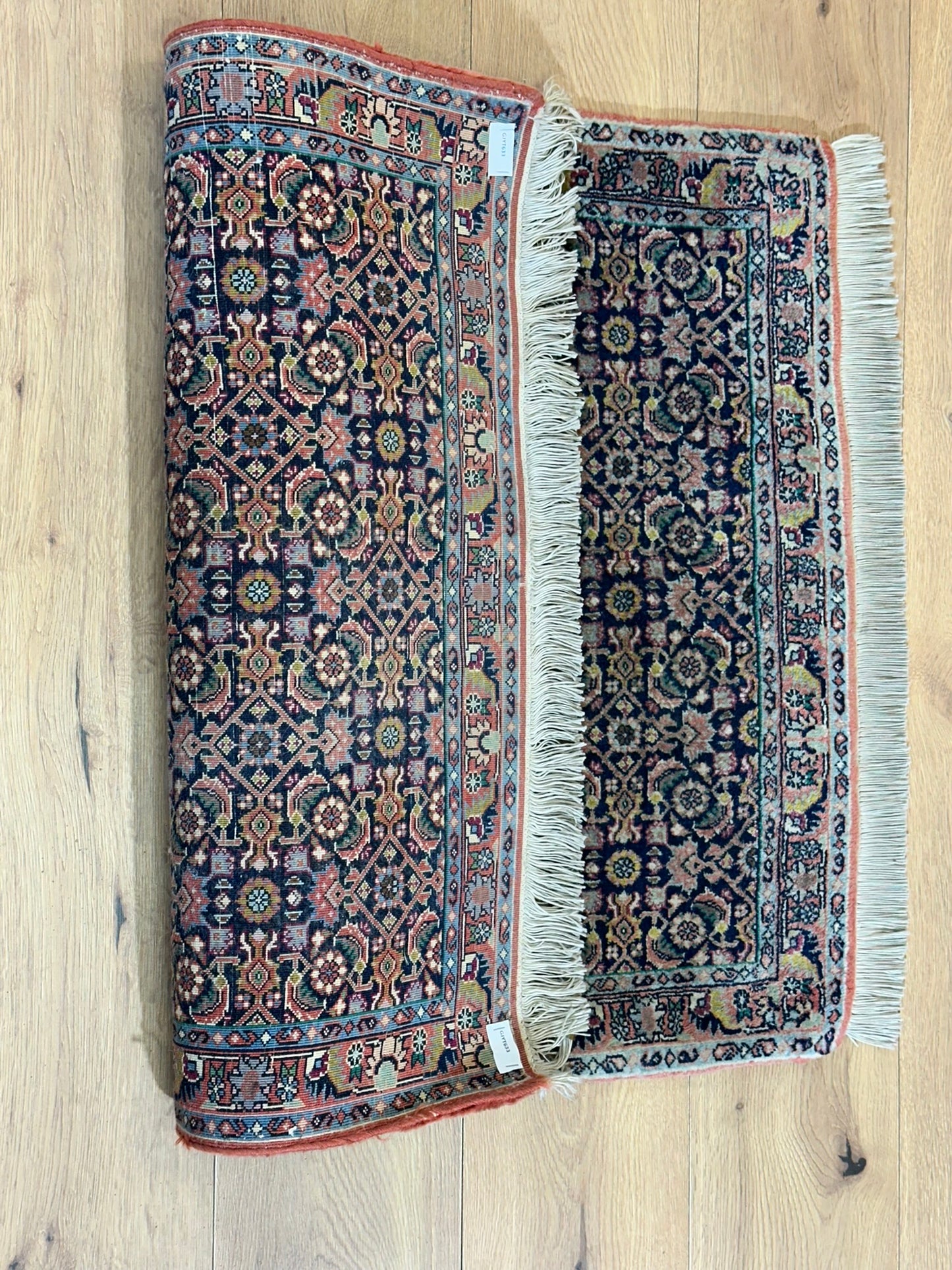 Orientteppich handgeknüpft Bidjar 95x77 cm