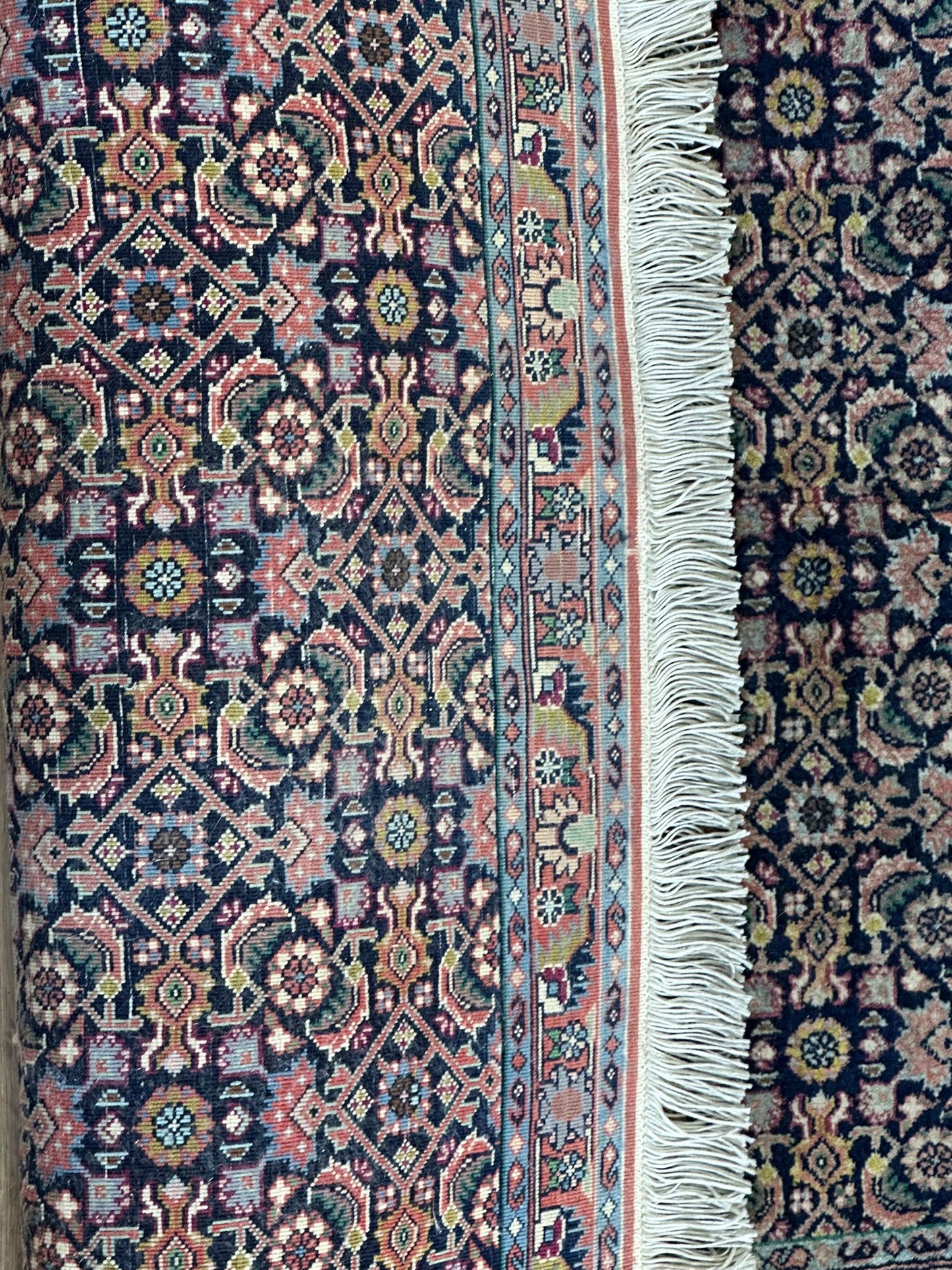Orientteppich handgeknüpft Bidjar 95x77 cm