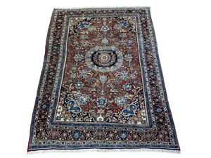 Orientteppich handgeknüpft Bidjar 210x140 cm