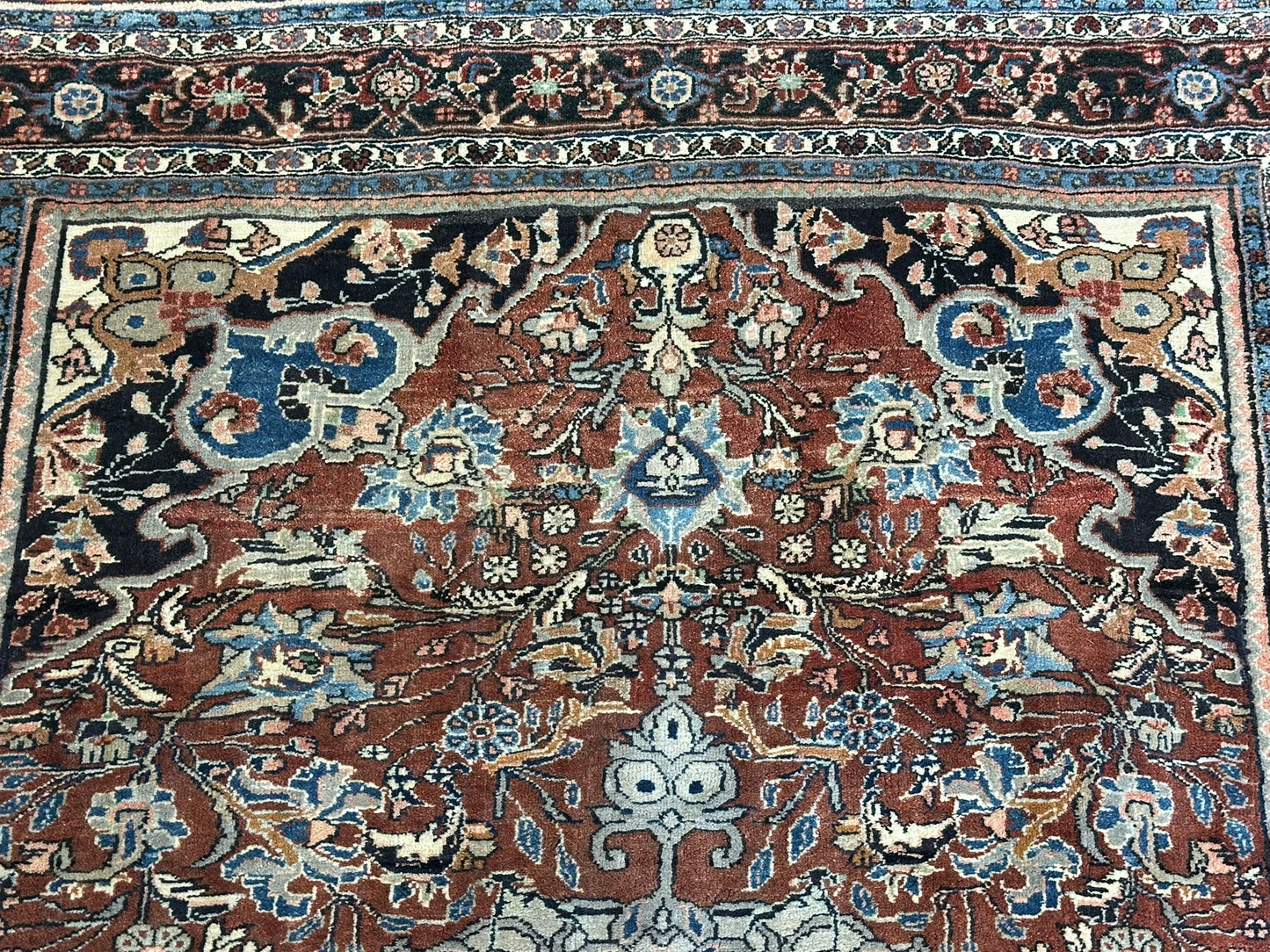 Orientteppich handgeknüpft Bidjar 210x140 cm