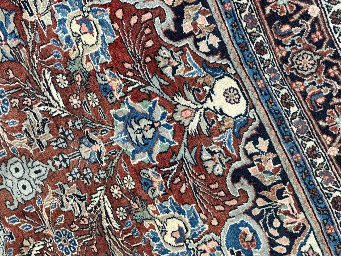 Orientteppich handgeknüpft Bidjar 210x140 cm