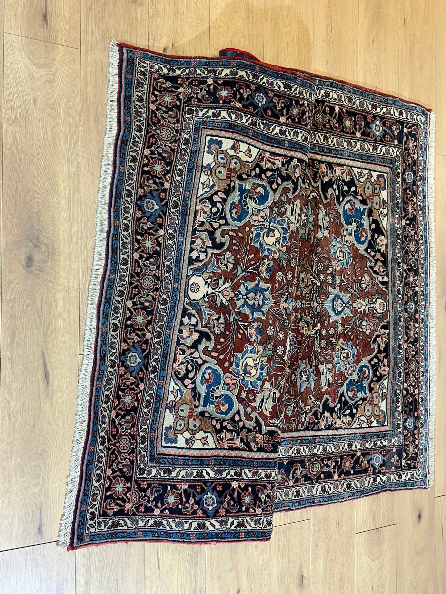 Orientteppich handgeknüpft Bidjar 210x140 cm
