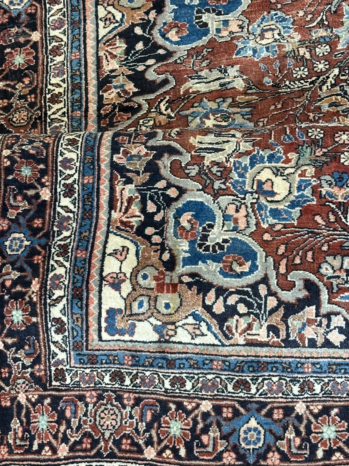 Orientteppich handgeknüpft Bidjar 210x140 cm