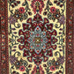 Orientteppich handgeknüpft Ghom Korkwolle 160x53 cm